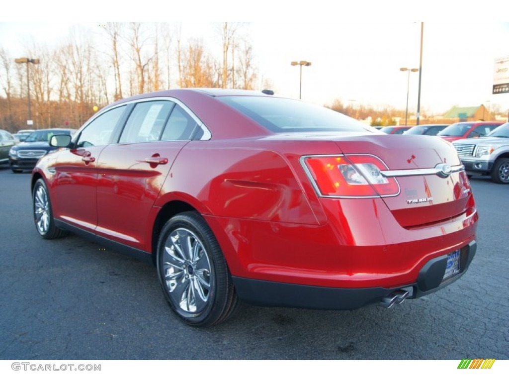 Red Candy Metallic 2012 Ford Taurus Limited Exterior Photo #57834554