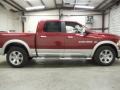 2012 Deep Cherry Red Crystal Pearl Dodge Ram 1500 Laramie Longhorn Crew Cab 4x4  photo #6