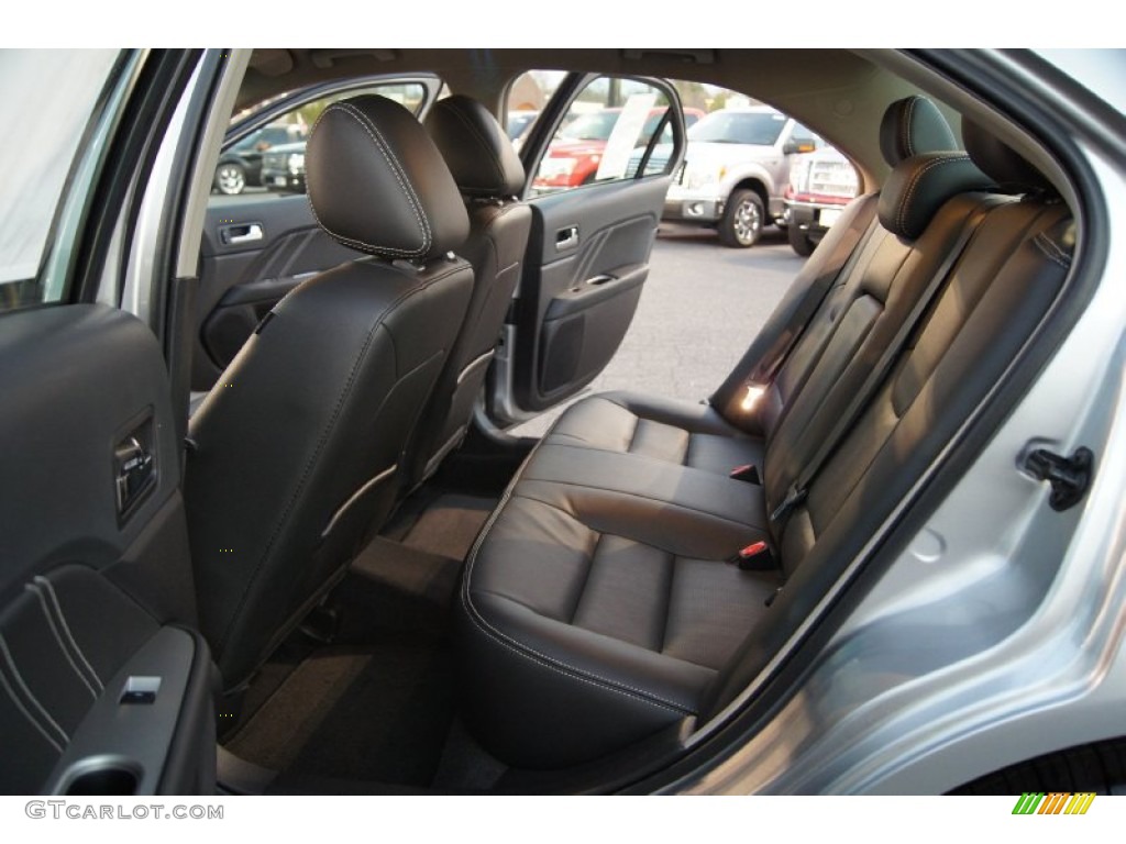 Charcoal Black Interior 2012 Ford Fusion Sport Photo #57835747