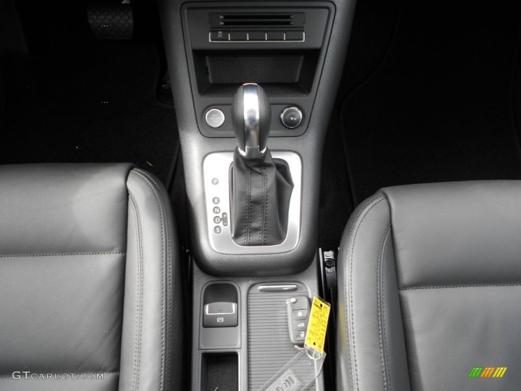 2012 Tiguan SEL - Night Blue Metallic / Black photo #18