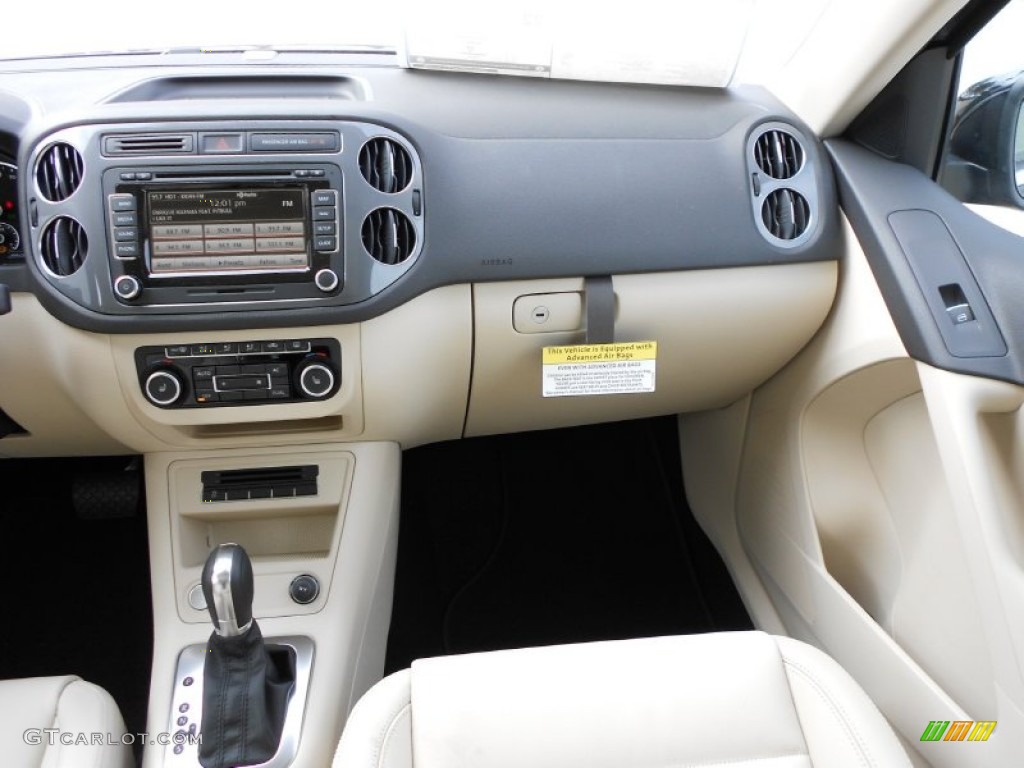 2012 Tiguan SEL - Deep Black Metallic / Beige photo #15