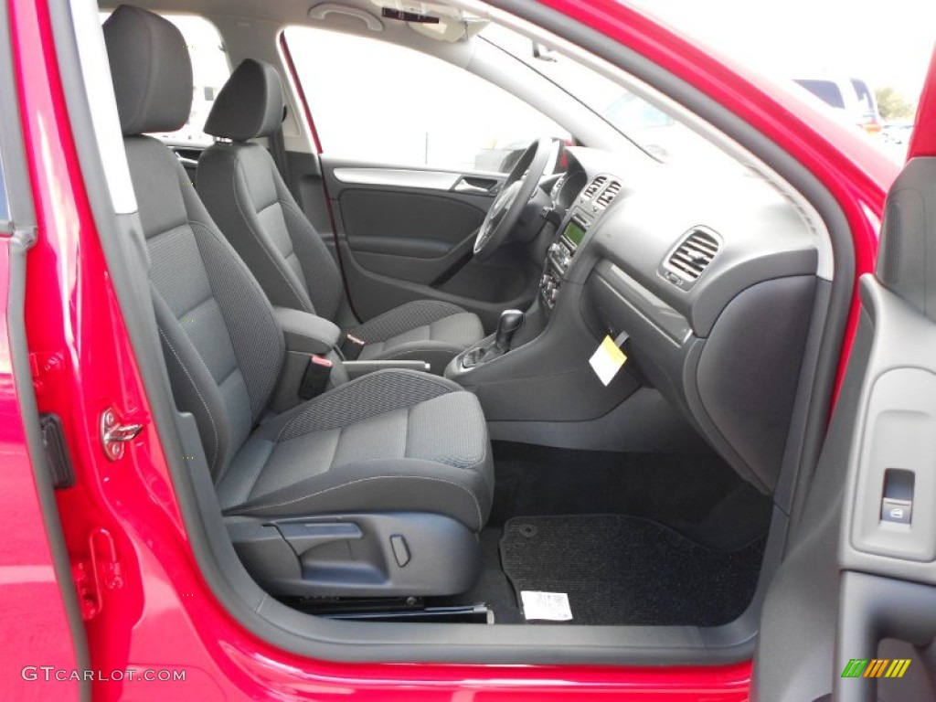 Titan Black Interior 2012 Volkswagen Golf 4 Door Photo #57836435
