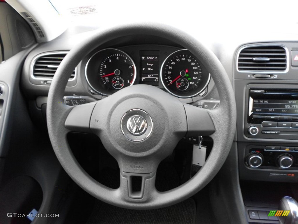 2012 Volkswagen Golf 4 Door Steering Wheel Photos