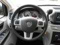 Aero Gray 2012 Volkswagen Routan SE Steering Wheel