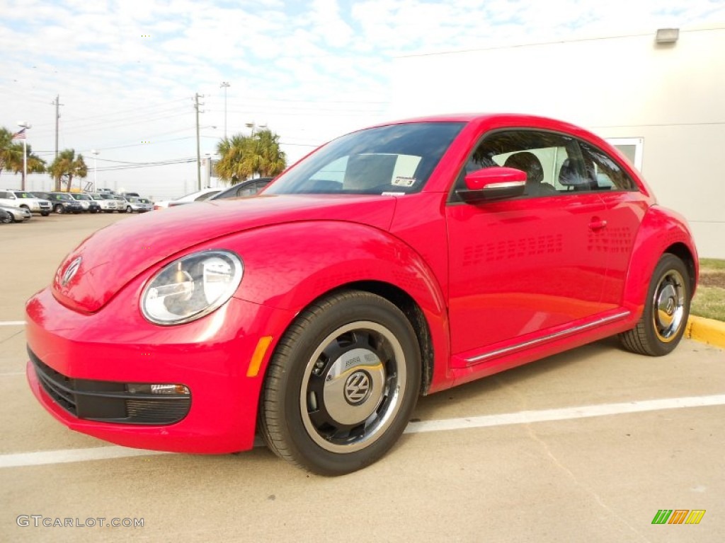 Tornado Red 2012 Volkswagen Beetle 2.5L Exterior Photo #57837458