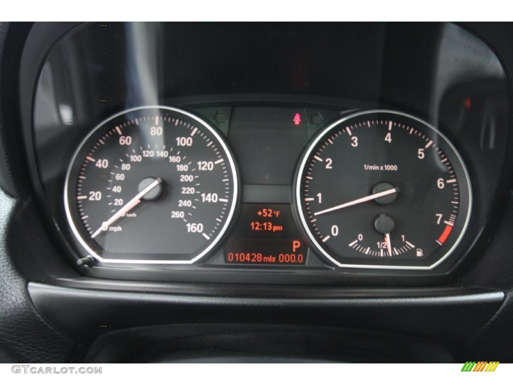 2010 BMW 1 Series 128i Coupe Gauges Photo #57837620