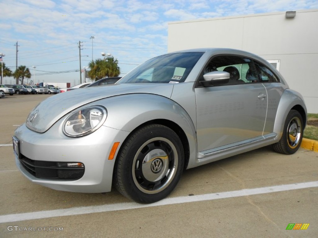 Reflex Silver Metallic 2012 Volkswagen Beetle 2.5L Exterior Photo #57838070