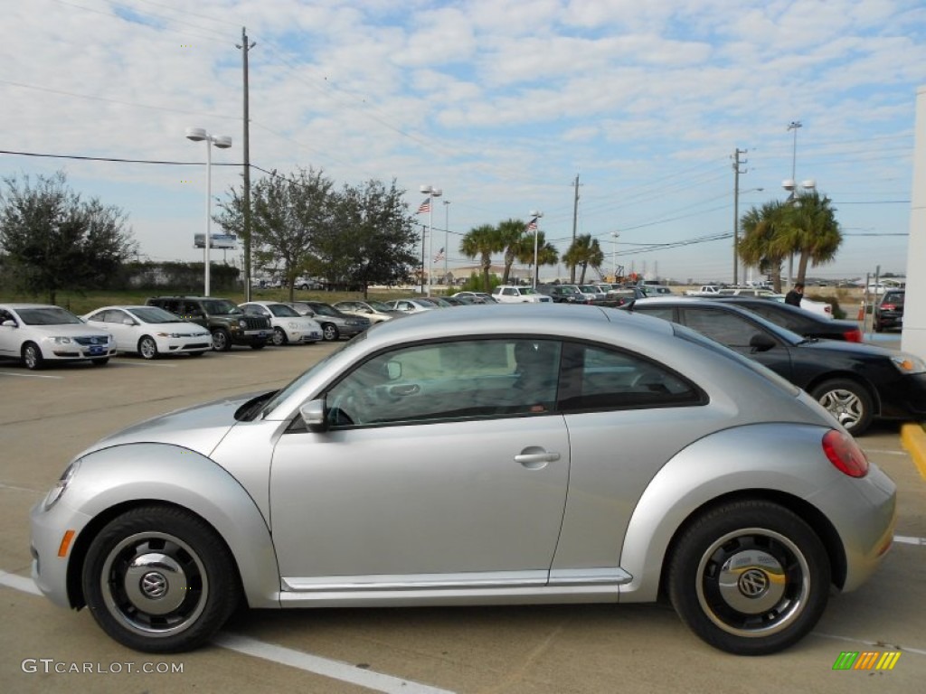 Reflex Silver Metallic 2012 Volkswagen Beetle 2.5L Exterior Photo #57838079