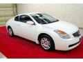 2009 Winter Frost Pearl Nissan Altima 2.5 S Coupe  photo #1