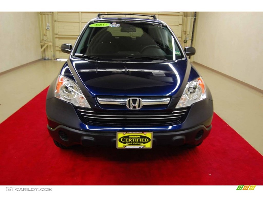 2007 CR-V EX - Royal Blue Pearl / Black photo #2