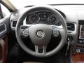 Saddle Brown Steering Wheel Photo for 2012 Volkswagen Touareg #57839687