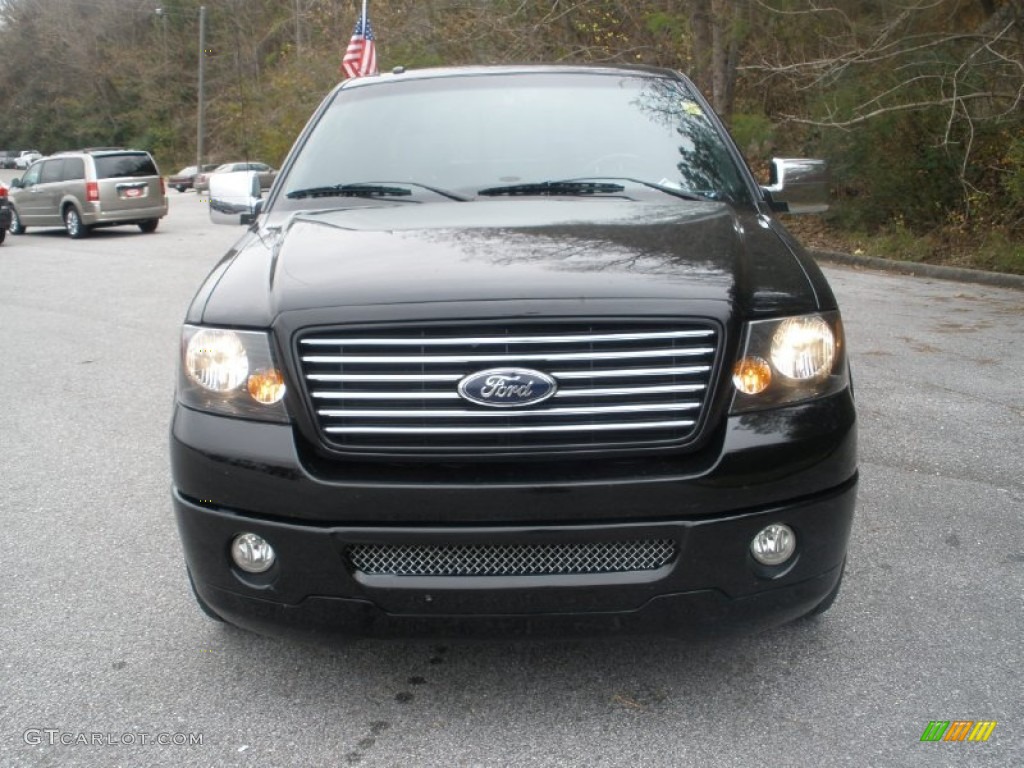 Black 2007 Ford F150 Harley-Davidson SuperCrew Exterior Photo #57839888