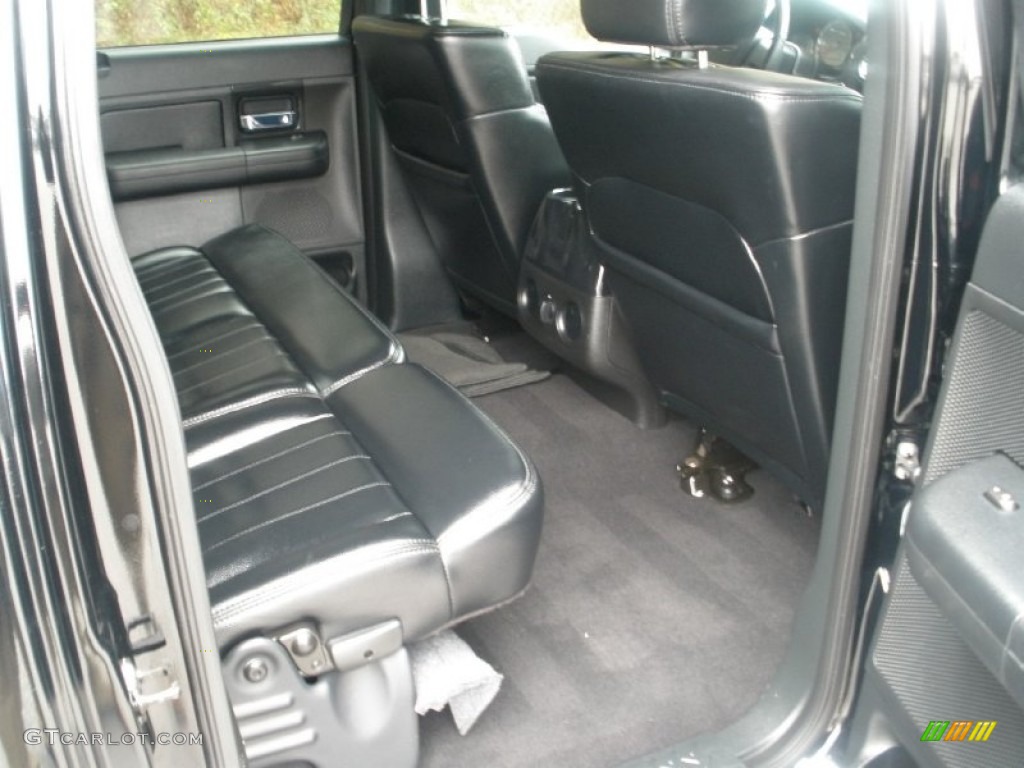 Black Interior 2007 Ford F150 Harley-Davidson SuperCrew Photo #57839945