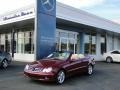 2009 Storm Red Metallic Mercedes-Benz CLK 350 Cabriolet  photo #2