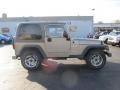 2004 Light Khaki Metallic Jeep Wrangler X 4x4  photo #3