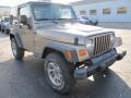 2004 Light Khaki Metallic Jeep Wrangler X 4x4  photo #4