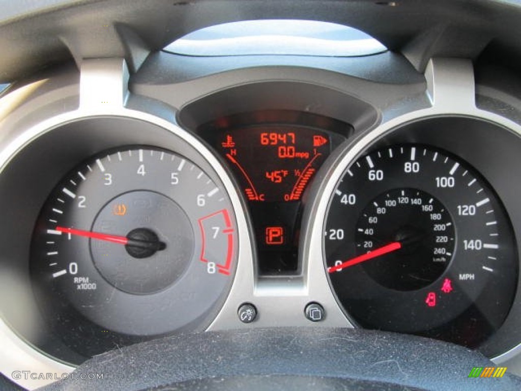 2011 Nissan Juke SL AWD Gauges Photo #57844772