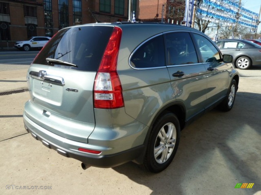 2011 CR-V EX 4WD - Opal Sage Metallic / Ivory photo #4