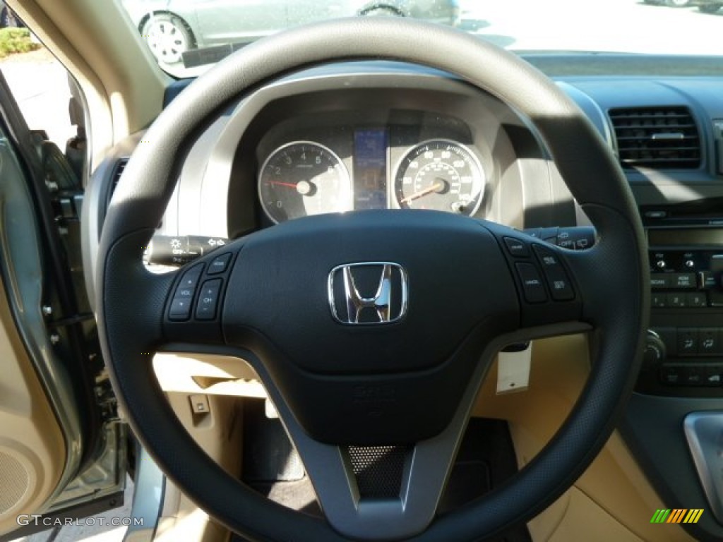 2011 CR-V EX 4WD - Opal Sage Metallic / Ivory photo #17