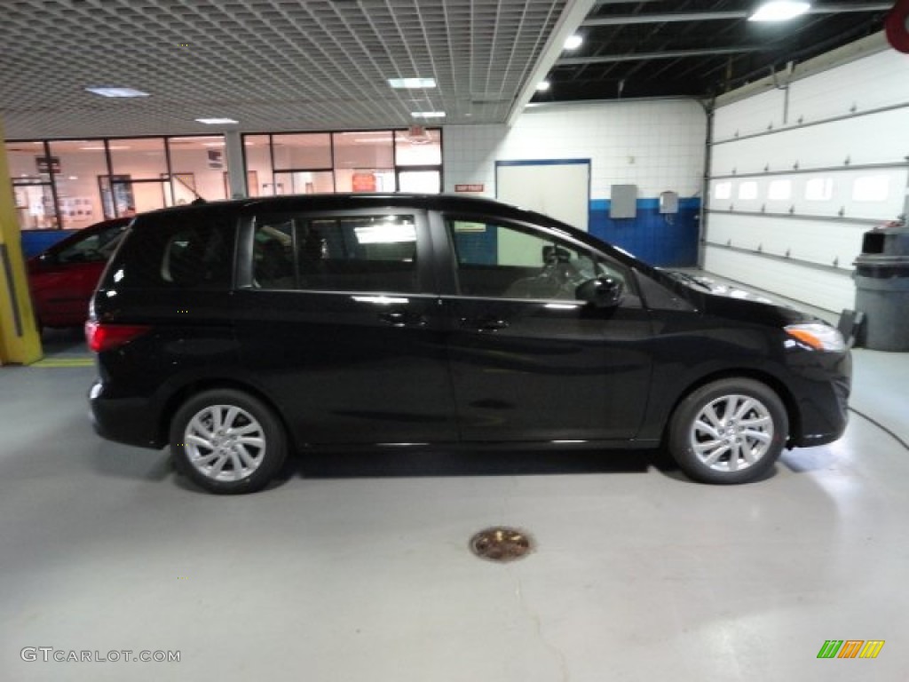 2012 MAZDA5 Sport - Brilliant Black / Black photo #6