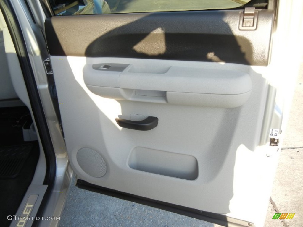 2009 Silverado 1500 LT Crew Cab - Silver Birch Metallic / Light Titanium photo #9