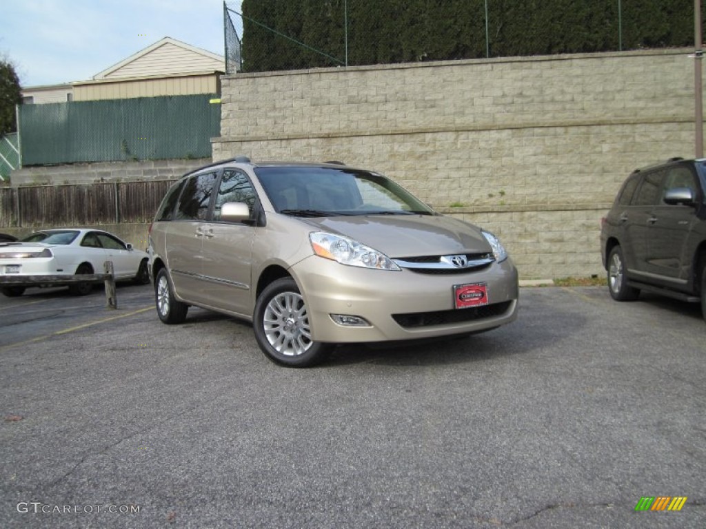 2009 Sienna Limited AWD - Desert Sand Mica / Taupe photo #1
