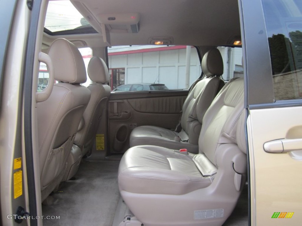 Taupe Interior 2009 Toyota Sienna Limited AWD Photo #57846083