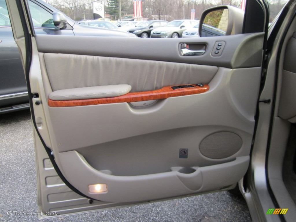 2009 Toyota Sienna Limited AWD Taupe Door Panel Photo #57846161