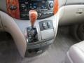 2009 Toyota Sienna Taupe Interior Transmission Photo