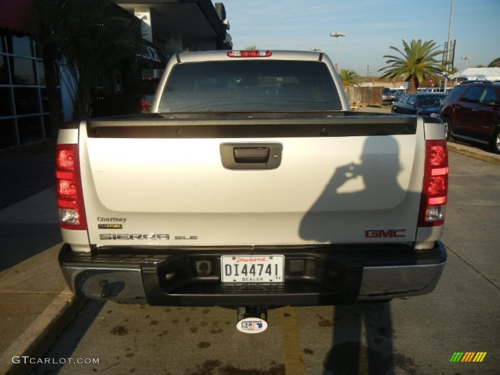 2008 Sierra 1500 SLE Crew Cab - Silver Birch Metallic / Ebony photo #3