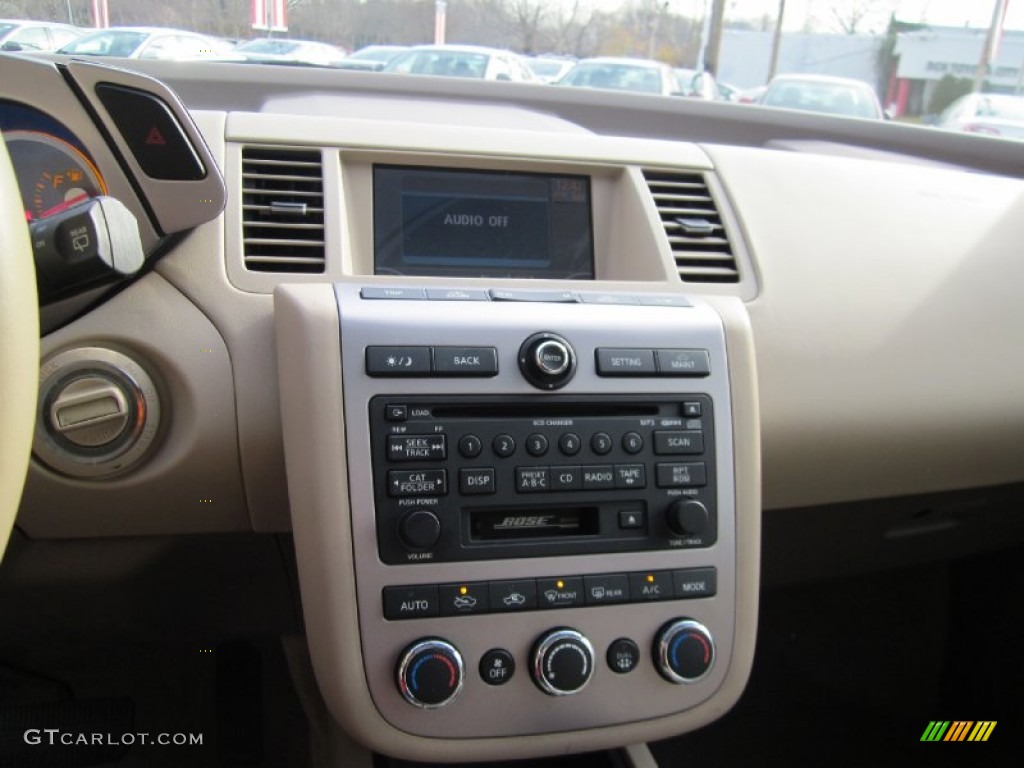 2007 Murano SL AWD - Glacier Pearl White / Cafe Latte photo #27