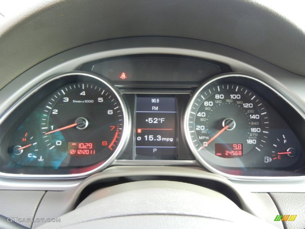2010 Audi Q7 3.6 Premium Plus quattro Gauges Photos