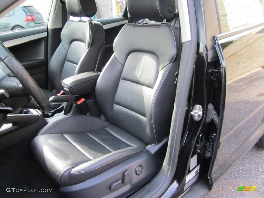 Black Interior 2008 Audi A3 2.0T Photo #57847341