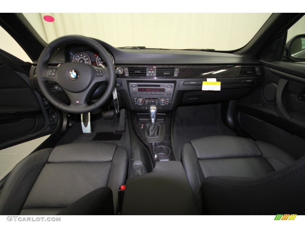 2012 BMW 3 Series 328i Convertible Black Dashboard Photo #57847678