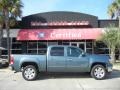 2008 Stealth Gray Metallic GMC Sierra 1500 SLE Crew Cab  photo #1