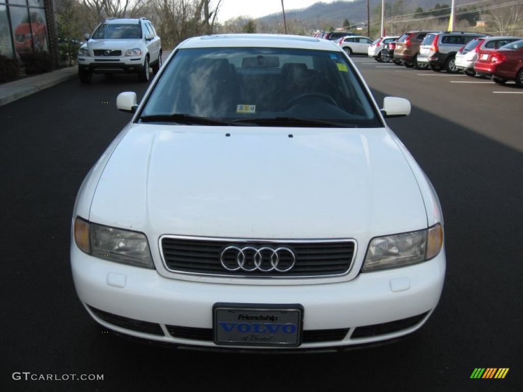 1998 A4 2.8 Sedan - Casablanca White / Onyx Black photo #3