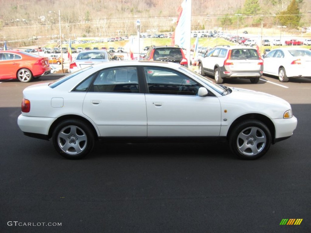 1998 A4 2.8 Sedan - Casablanca White / Onyx Black photo #5