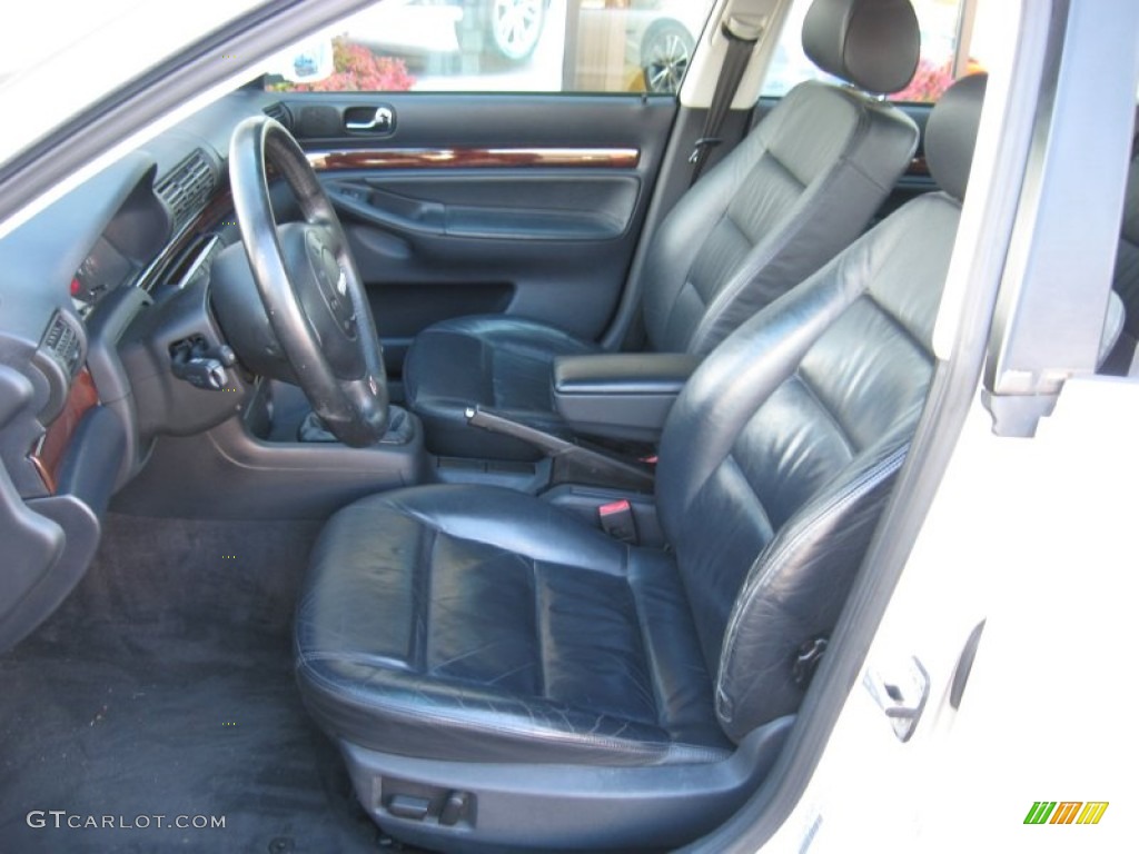 Onyx Black Interior 1998 Audi A4 2.8 Sedan Photo #57848972