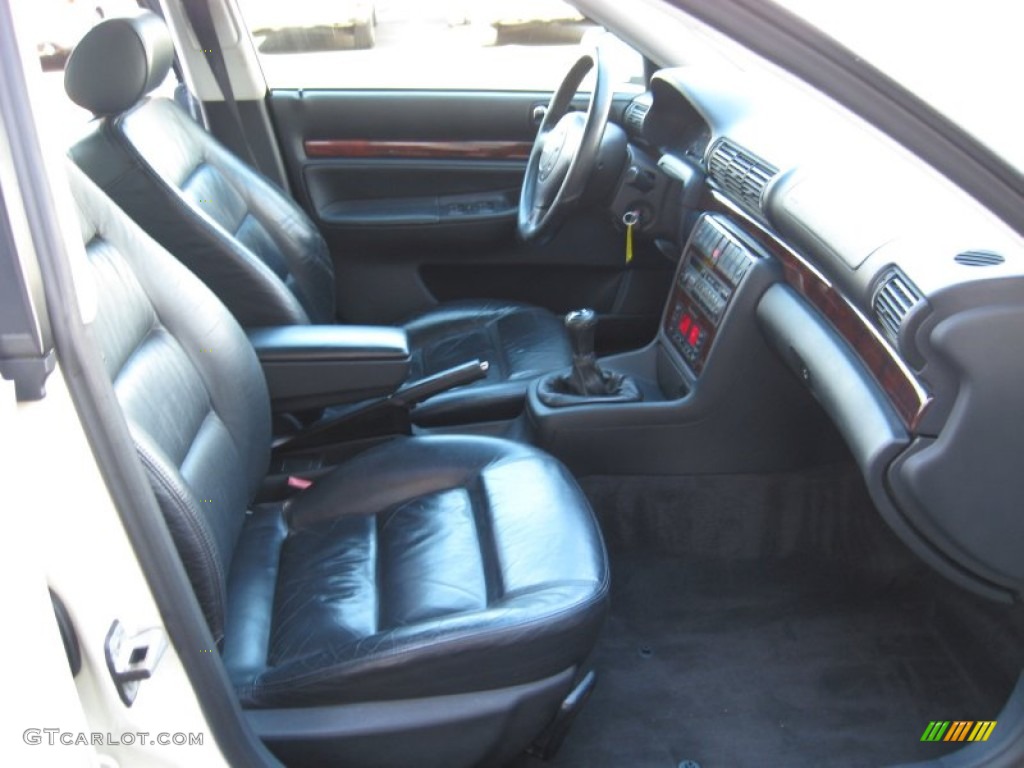 Onyx Black Interior 1998 Audi A4 2.8 Sedan Photo #57849017
