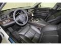 Black 2012 BMW 7 Series 750Li Sedan Interior Color