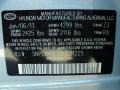 Z3: Iridescent Silver Blue Metallic 2011 Hyundai Sonata GLS Color Code