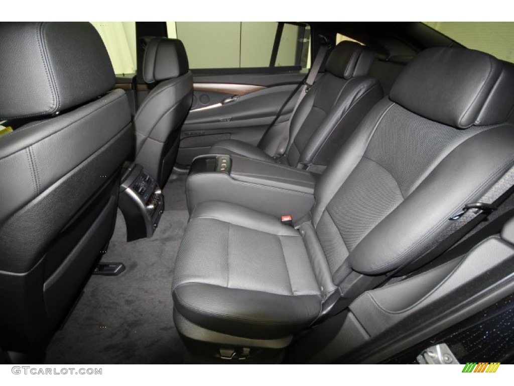 Black Interior 2012 BMW 5 Series 550i Gran Turismo Photo #57850151