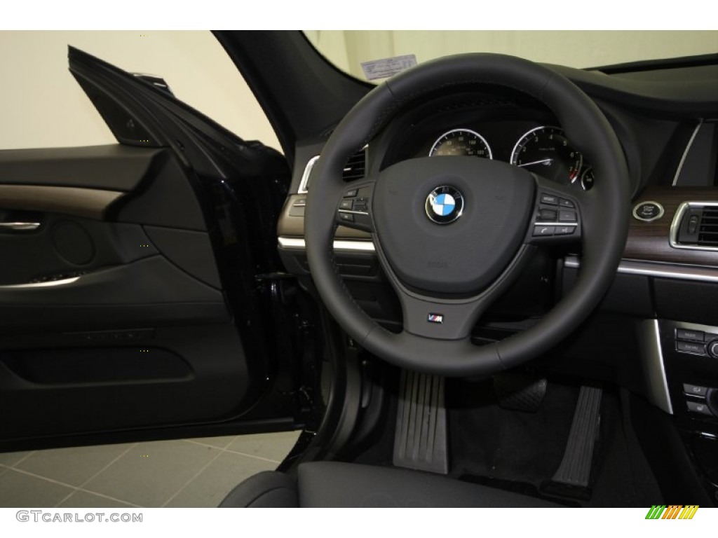 2012 BMW 5 Series 550i Gran Turismo Steering Wheel Photos