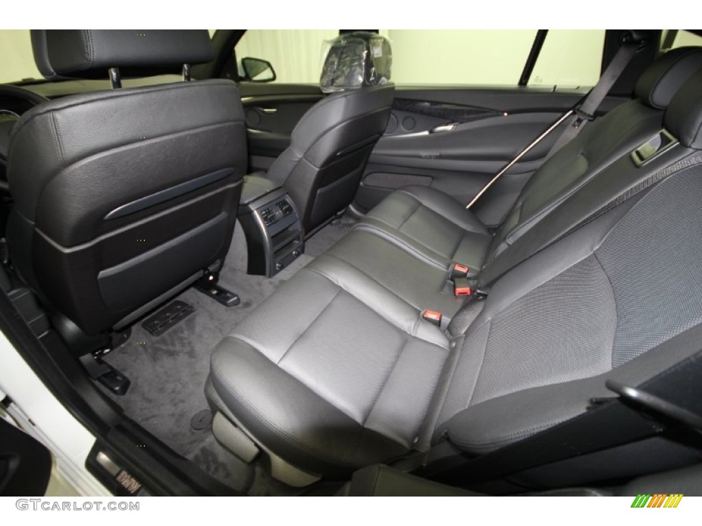 Black Interior 2012 BMW 5 Series 535i Gran Turismo Photo #57850523