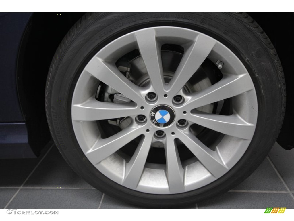 2011 3 Series 328i xDrive Sedan - Deep Sea Blue Metallic / Beige photo #4