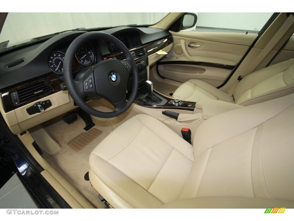 2011 3 Series 328i xDrive Sedan - Deep Sea Blue Metallic / Beige photo #8