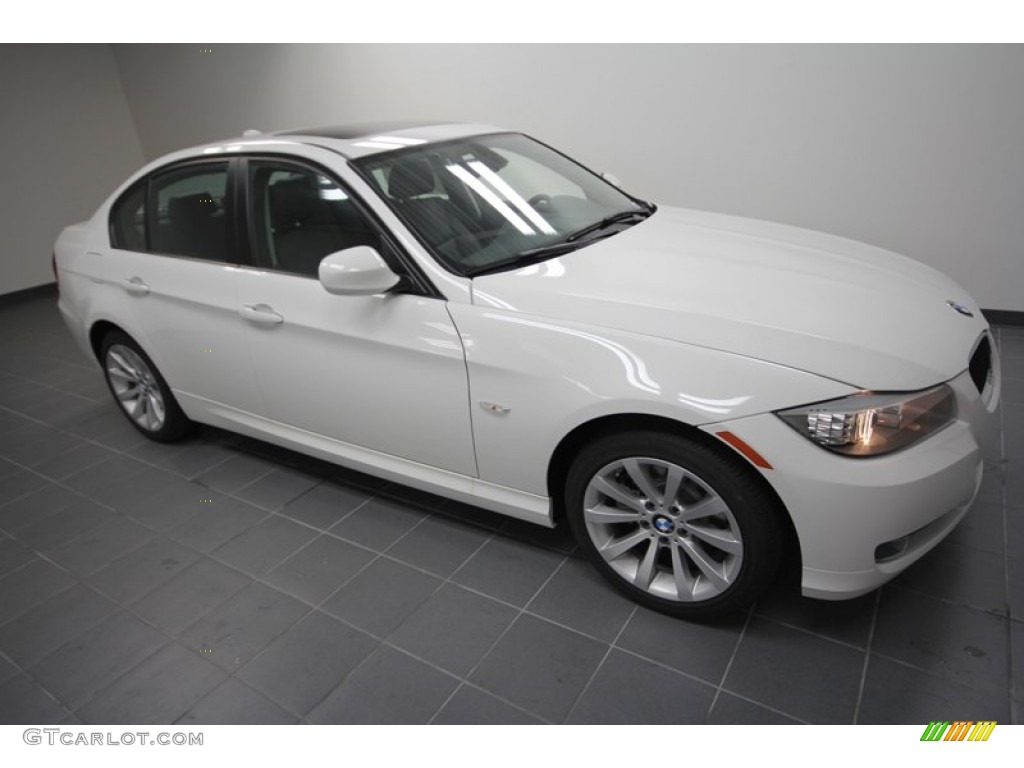 2011 3 Series 328i Sedan - Alpine White / Black Dakota Leather photo #4