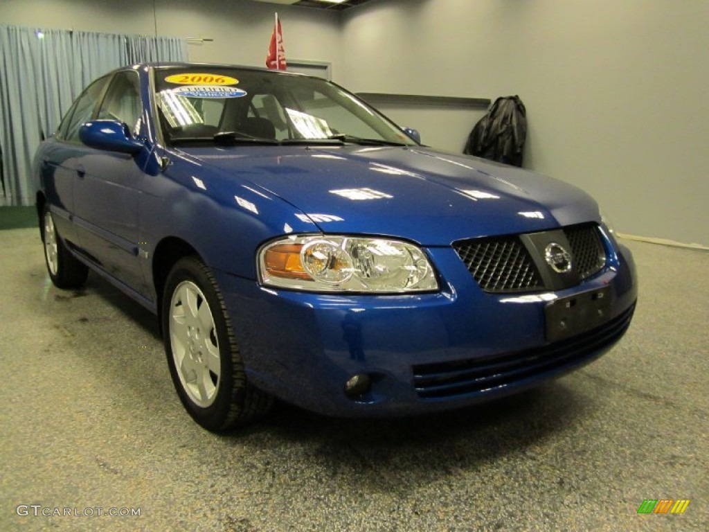 Sapphire Blue Metallic Nissan Sentra