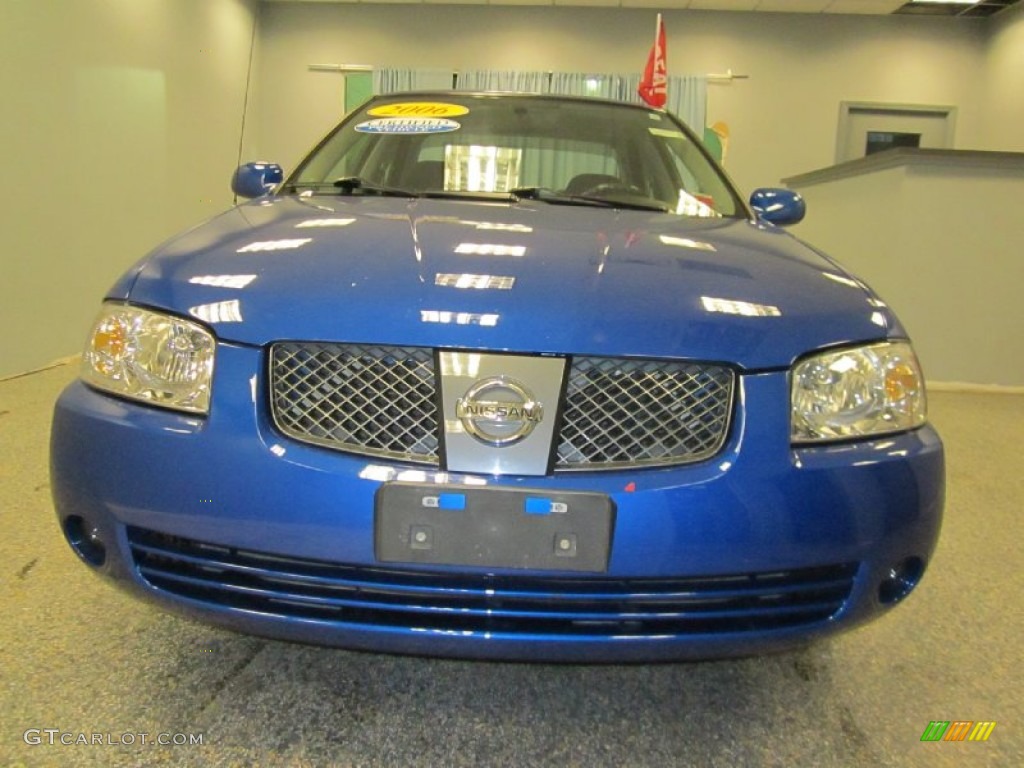 2006 Sentra 1.8 S Special Edition - Sapphire Blue Metallic / Charcoal photo #2