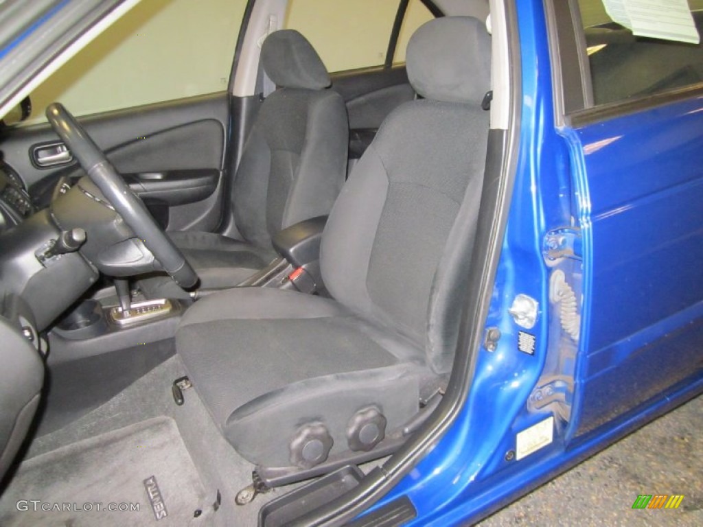 2006 Sentra 1.8 S Special Edition - Sapphire Blue Metallic / Charcoal photo #13